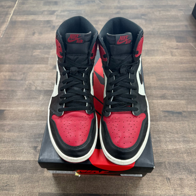 Jordan 1 Retro High Bred Toe (Men's) (US 12) (USED)