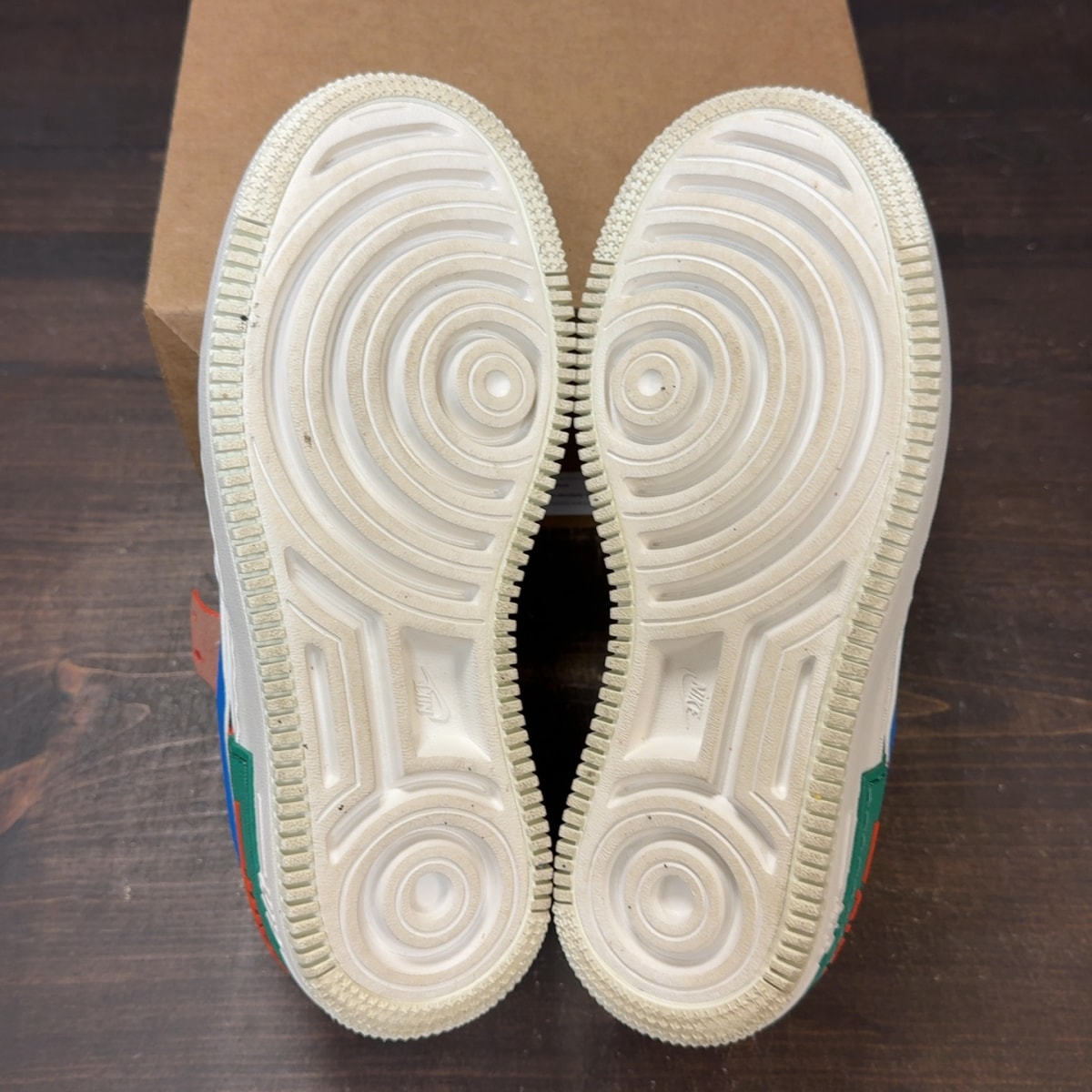 Nike Air Force 1 Low Shadow Sail Signal Blue Green (Women's) Size 5.5W (Pre-Owned) - Image 8