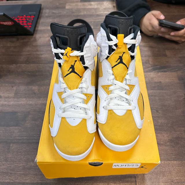 Yellow Ochre Jordan 6 (USED,No Insole)