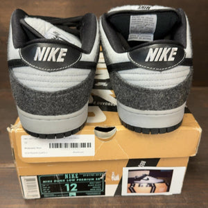Nike Dunk Low Premium SB Wolf Grey/Black Size 12 (Pre-Owned) - aux
