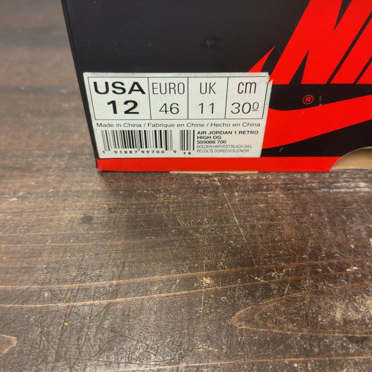 Jordan 1 Retro High Rookie of the Year Size 12 (Pre-Owned) - aux