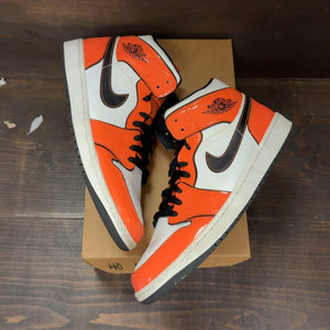 Jordan 1 Mid SE Turf Orange Size 12 (Pre-Owned) - back