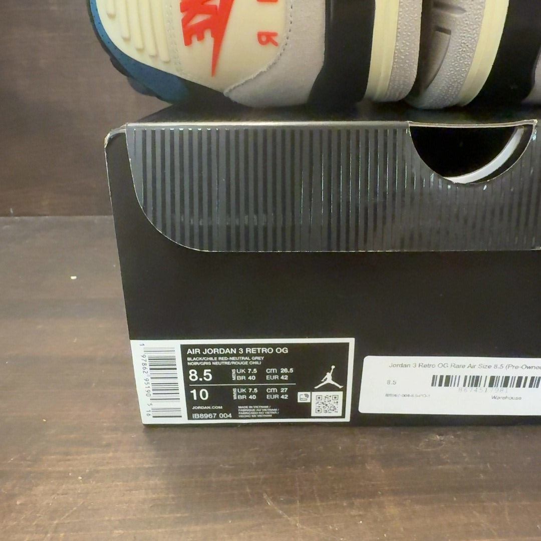 Jordan 3 Retro OG Rare Air - Image 8