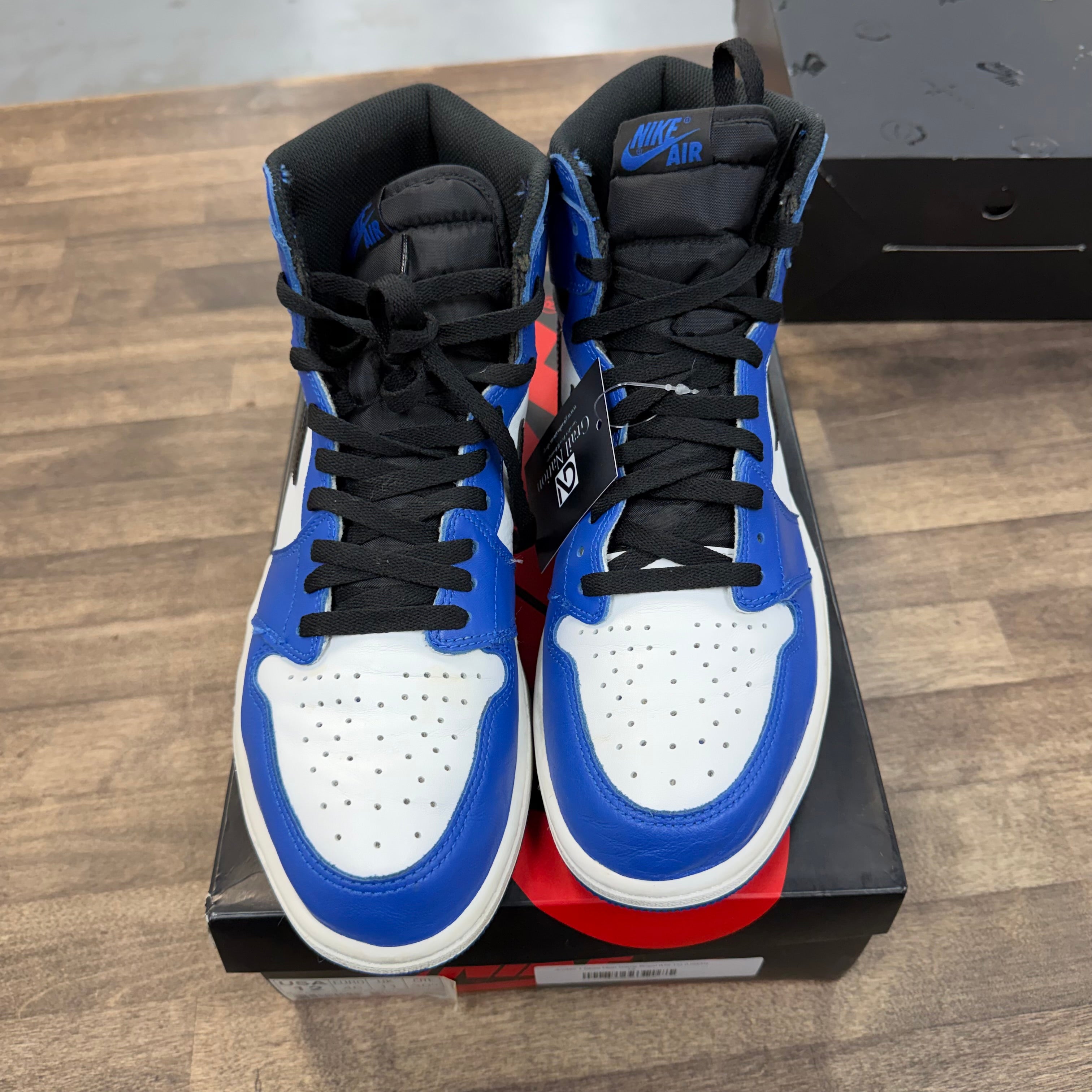 Jordan 1 Retro High Game Royal (US 12) (USED) Size 12 (Pre-Owned) - Image 2