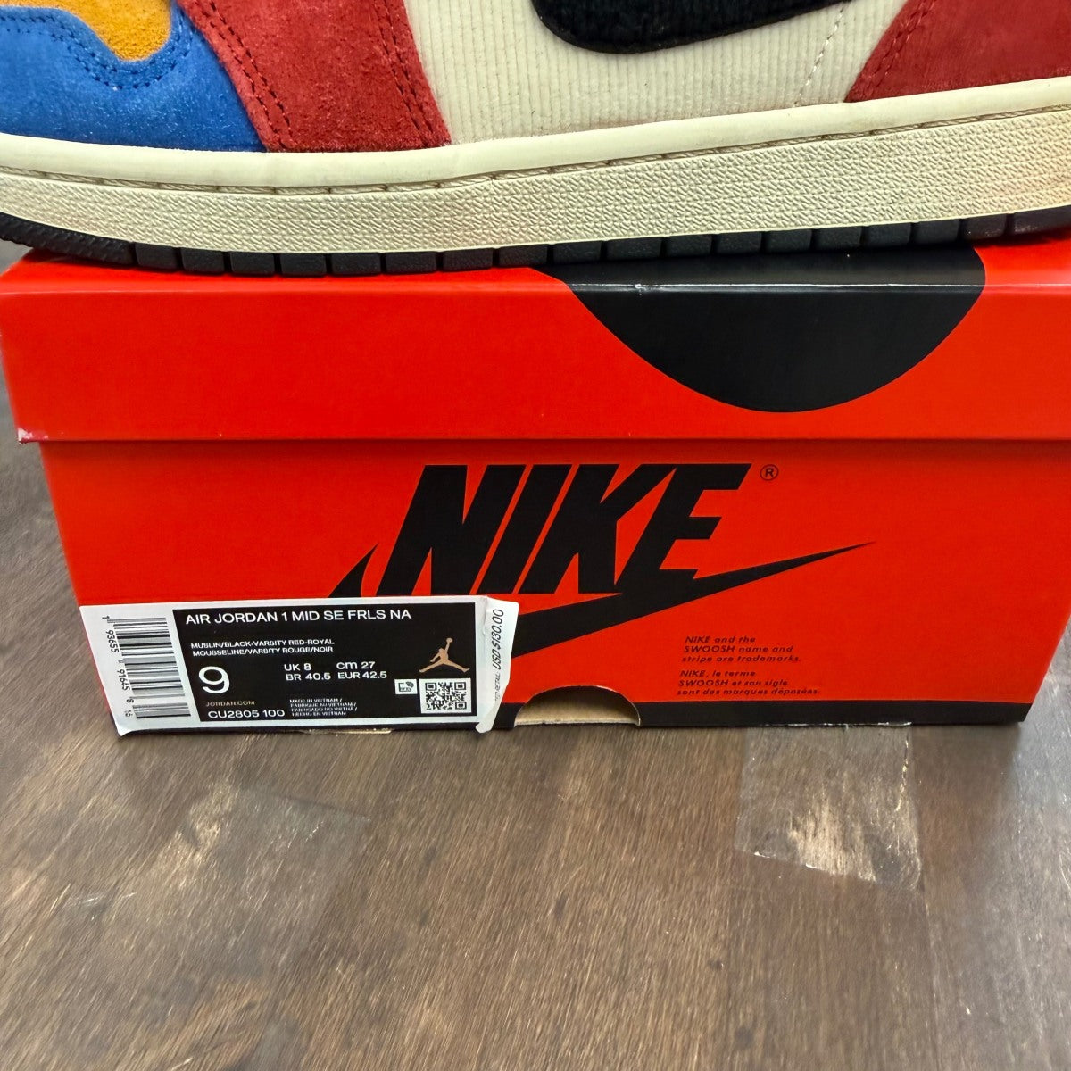 Jordan 1 Mid SE Fearless Blue the Great - Image 12