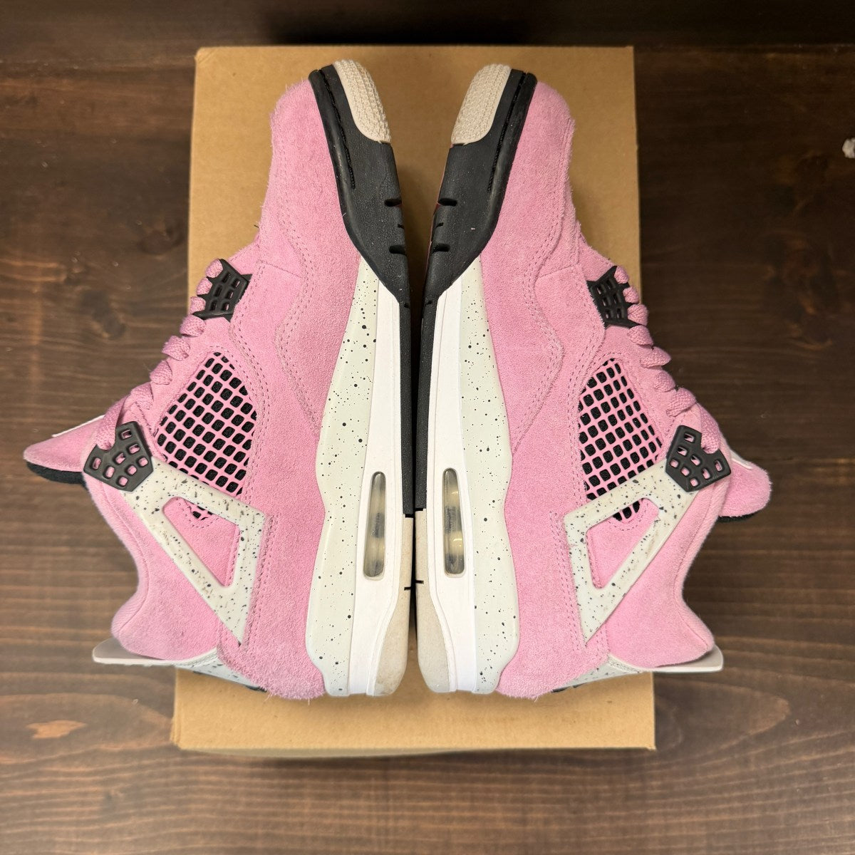 Jordan 4 Retro Orchid (Women's) Size 8W (Pre-Owned) - Image 5