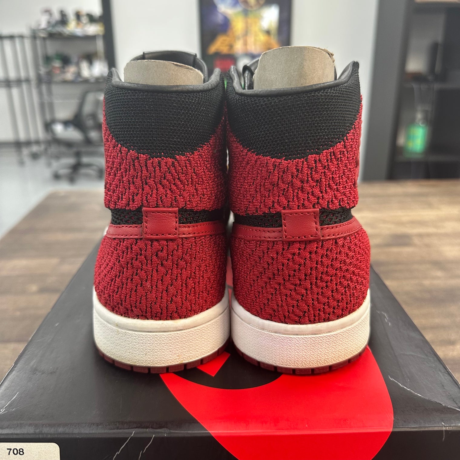 Bred Jordan 1 High Flyknit (USED)