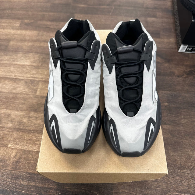Silver Metallic MNVN Yeezy 700 (USED, No Box)