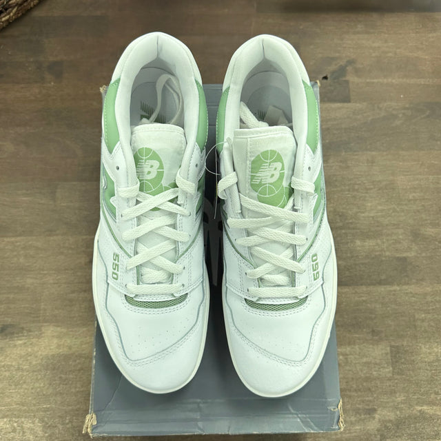 New Balance 550 White Mint Green (Lightly Worn)