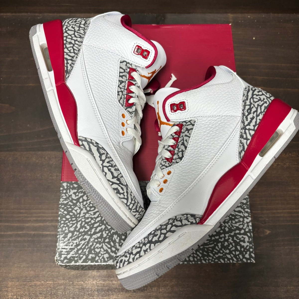 Jordan 3 Retro Cardinal Red - Image 2