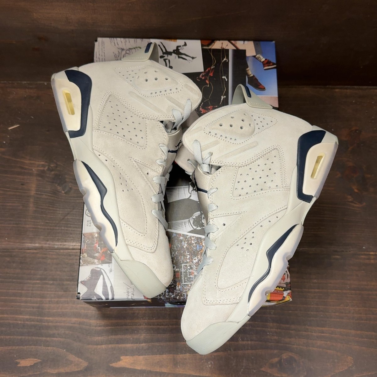 Jordan 6 Retro Georgetown (2022) Size 10 (Pre-Owned) - back