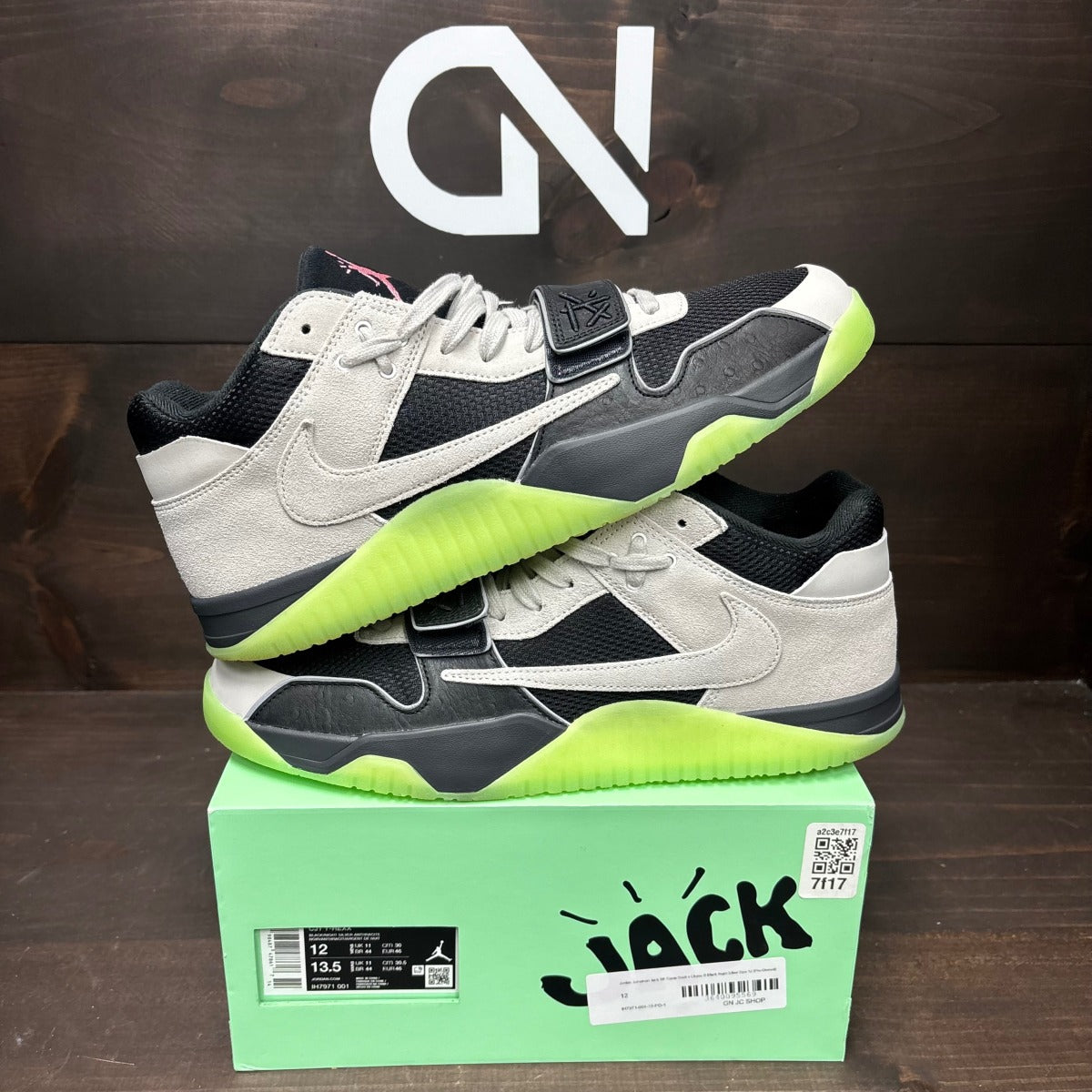 Jordan Jumpman Jack TR Travis Scott x Chase B Black Night Silver - Image 1