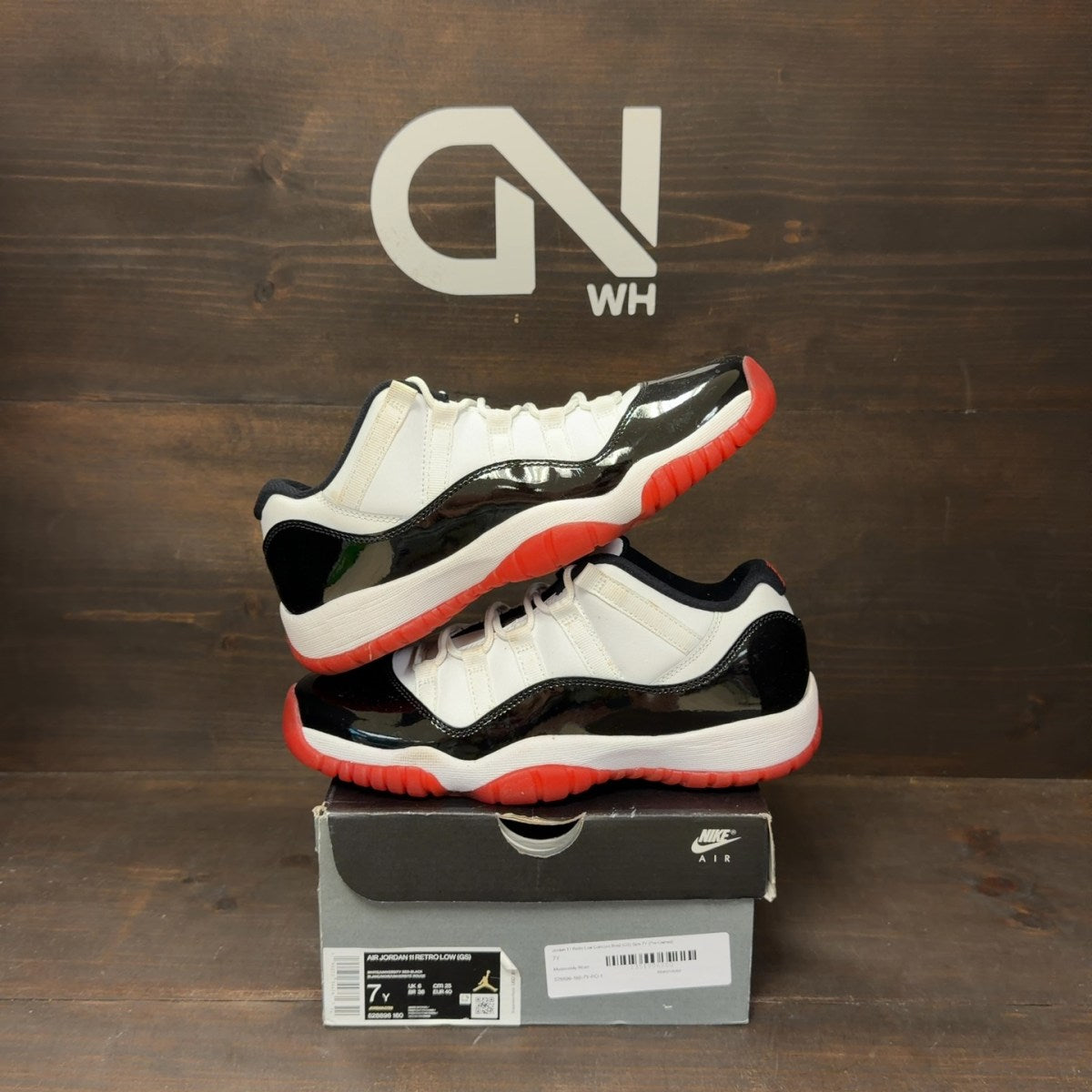 Jordan 11 Retro Low Concord Bred (GS) - Image 1