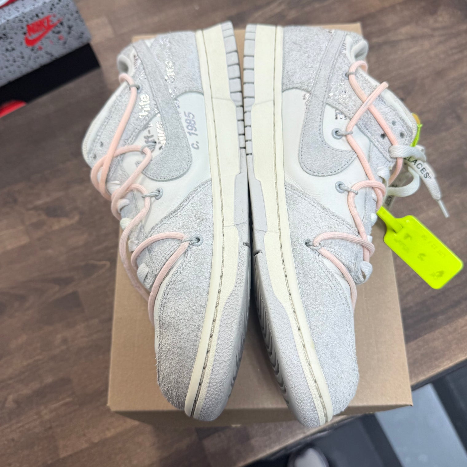 Off-White x Nike Dunk Low Lot 12 (USED, No Box)
