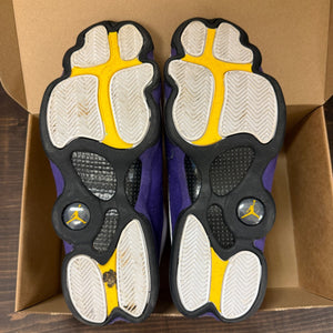 Jordan 13 Retro Lakers Size 11.5 (Pre-Owned) - Image 6