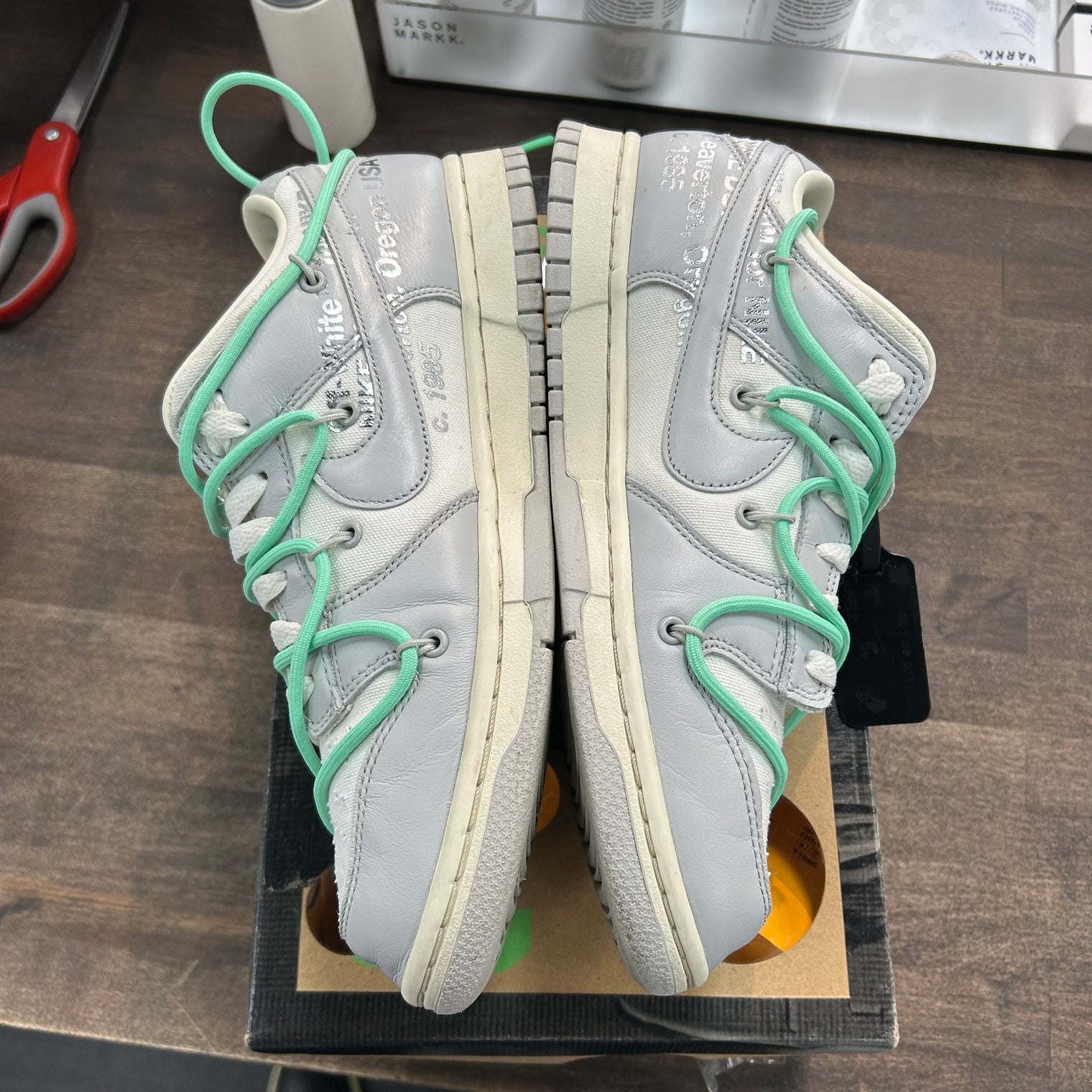 Lot 4 of 50 Off White Nike Dunk Low (USED)