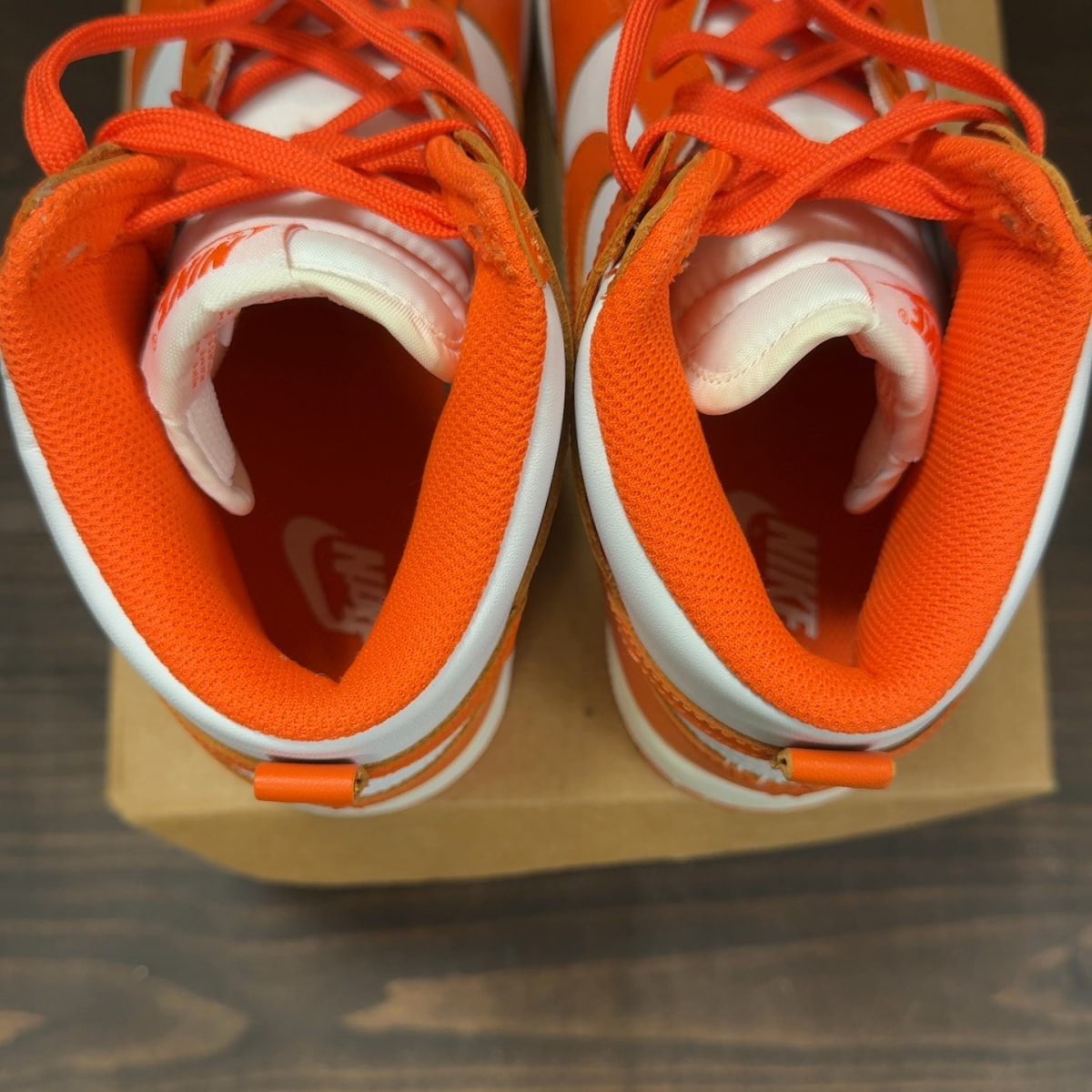 Nike Dunk High Syracuse (2021) (Women's) Size 8.5W (Pre-Owned) - Image 6