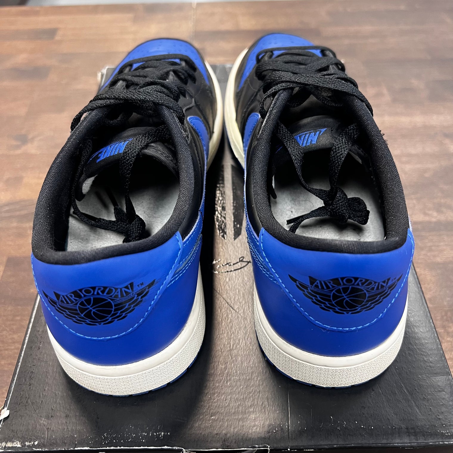 Air Jordan 1 Retro OG Low Royal (USED, No box)