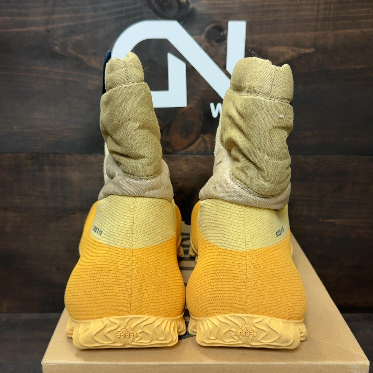 adidas Yeezy Knit RNR Boot Sulfur - Image 5
