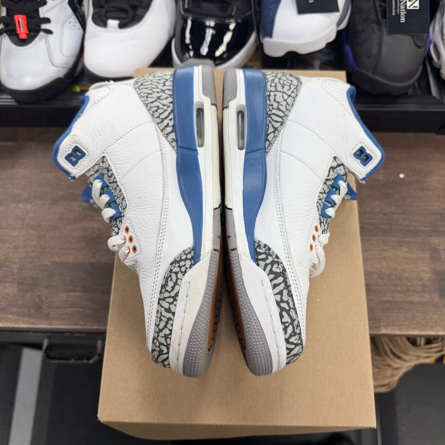 Wizards Jordan 3 (GS) (USED, No Box)