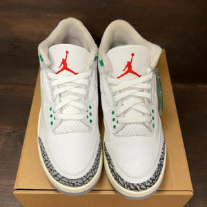 Jordan 3 Retro Lucky Green (Women's) Size 11W (Pre-Owned) - Image 3