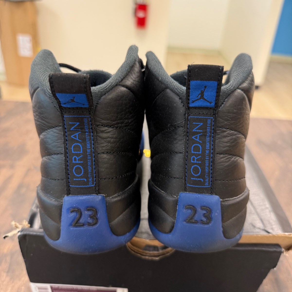 Jordan 12 Retro Black Game Royal (GS) - Image 3