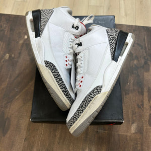 Jordan Hall Of Jordan 3 Retro (US 12) (USED) (Customized) Size 12 (Pre-Owned) - Image 1