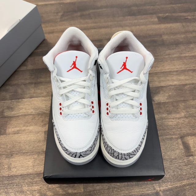 (GS) White Cement Jordan 3 (USED)
