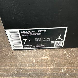 Jordan 11 Retro DMP Gratitude (2023) Size 7.5 (Pre-Owned) - aux