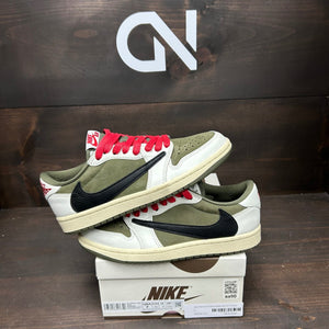 Jordan 1 Retro Low OG SP Travis Scott Medium Olive - Image 1