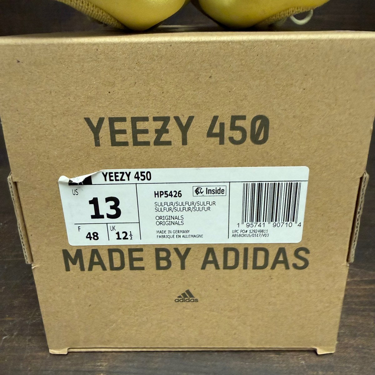 adidas Yeezy 450 Sulfur - Image 7