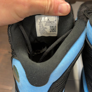 Jordan 13 Retro Black University Blue Size 8 (Pre-Owned) - aux