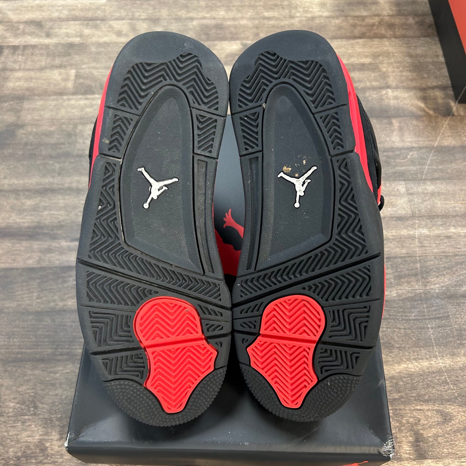 Red Thunder Jordan 4 Retro (GS) (USED)