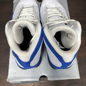 Jordan 13 Retro White Hyper Royal Black - Image 6