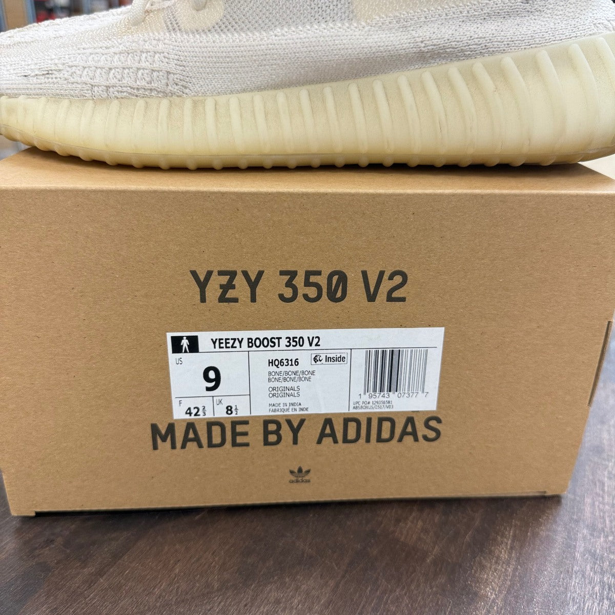 adidas Yeezy Boost 350 V2 Bone - Image 5