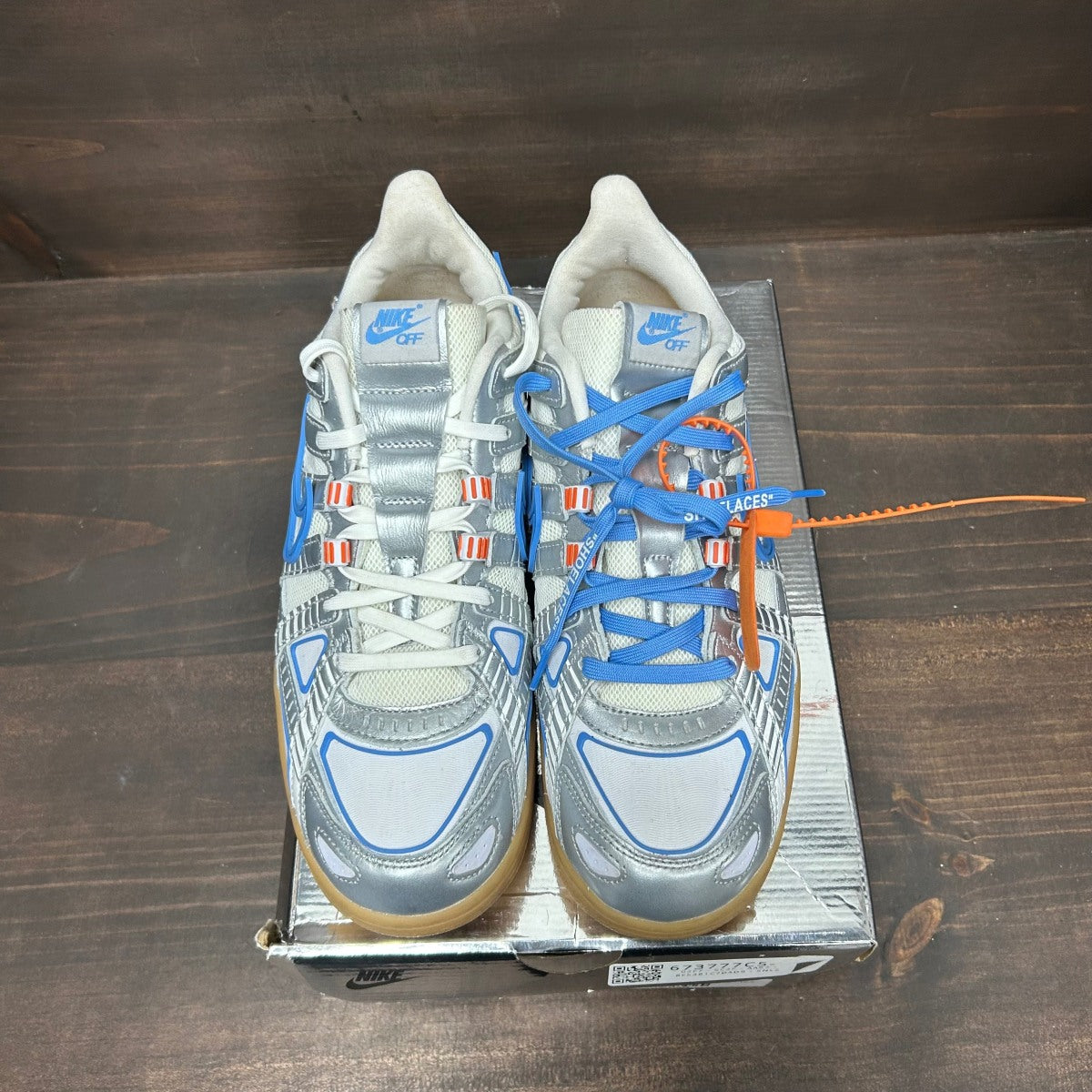 Nike Air Rubber Dunk Off-White UNC - Image 3