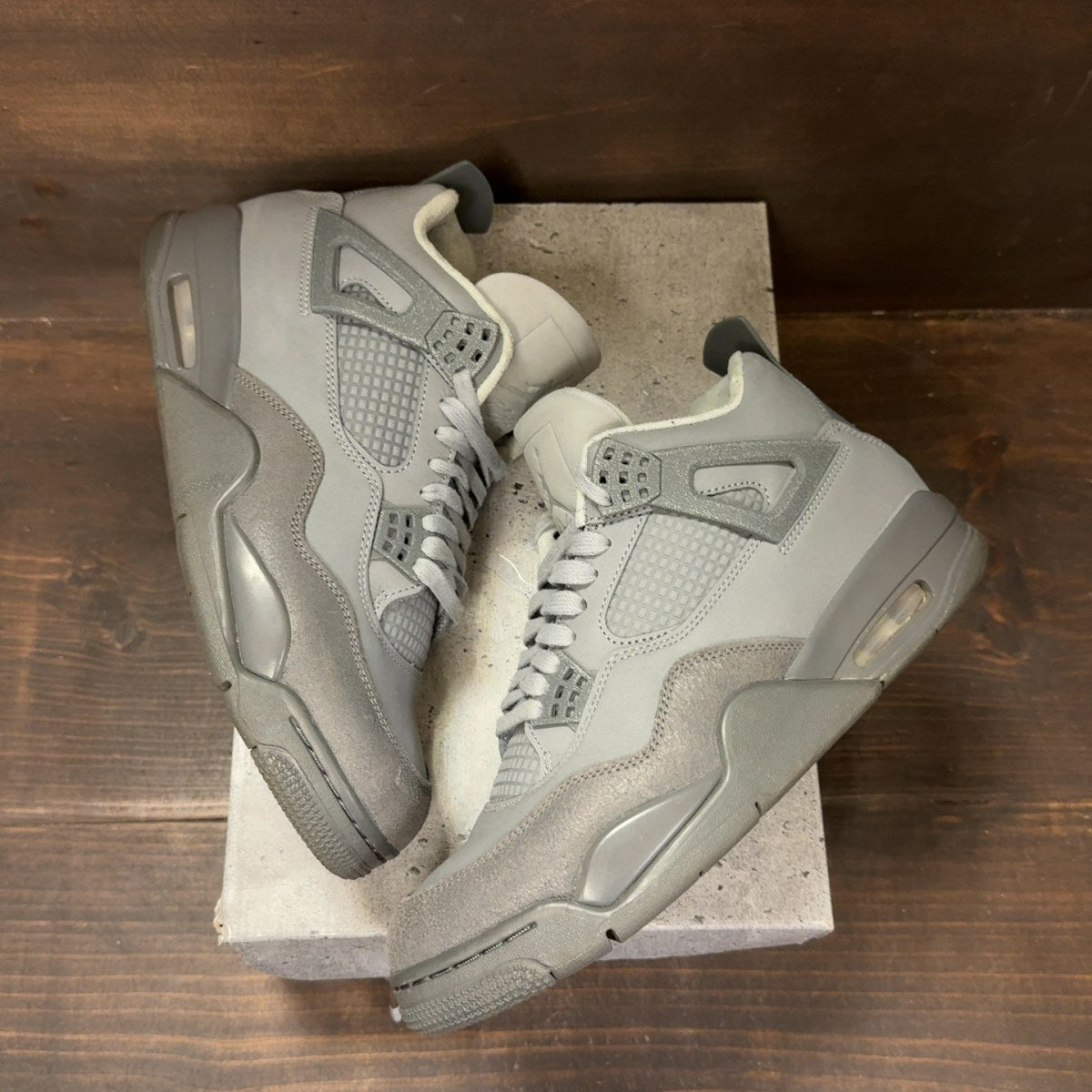 Jordan 4 Retro SE Paris Olympics Wet Cement - Image 2