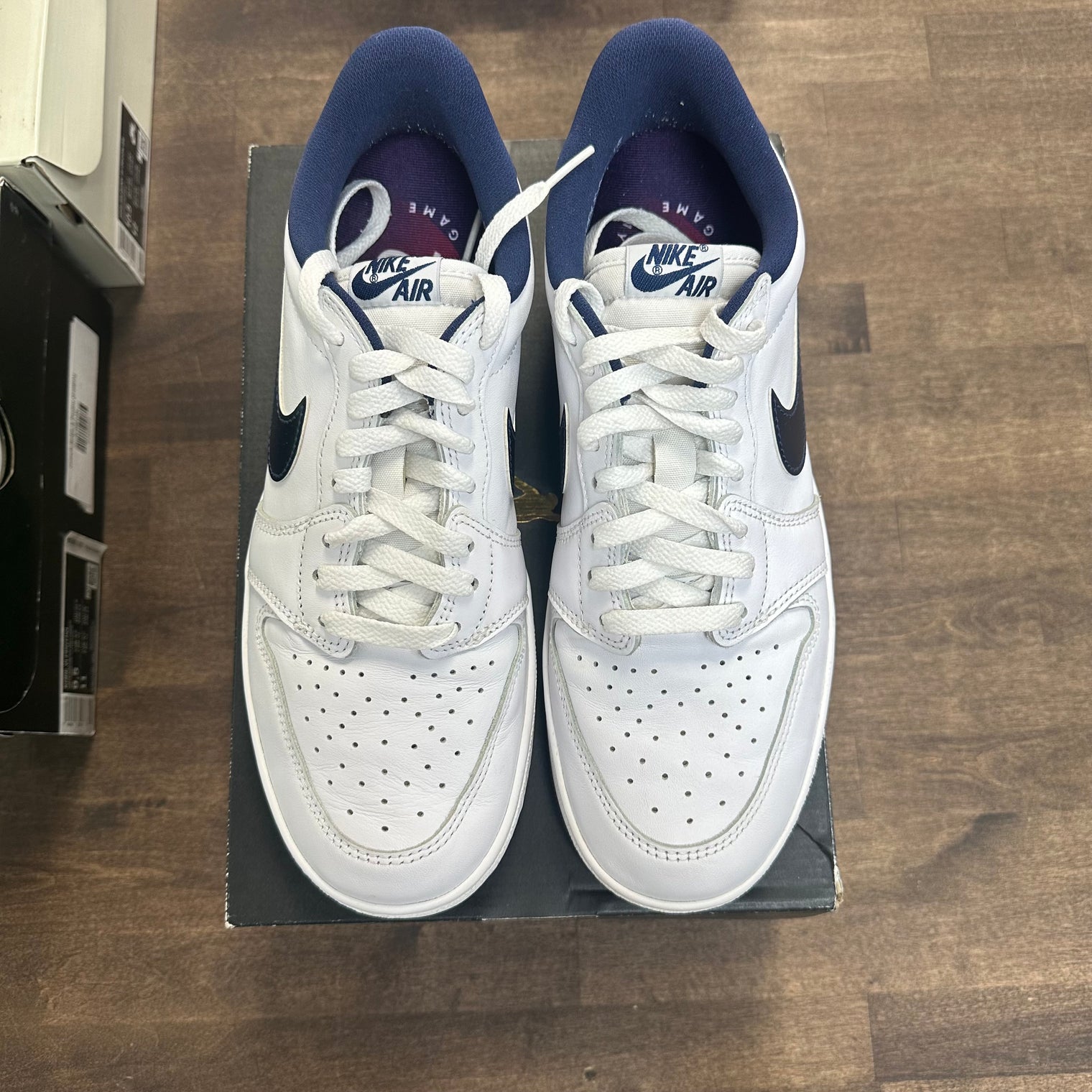 Metallic Blue Jordan 1 Low OG '85 (Used, Replacement Box)