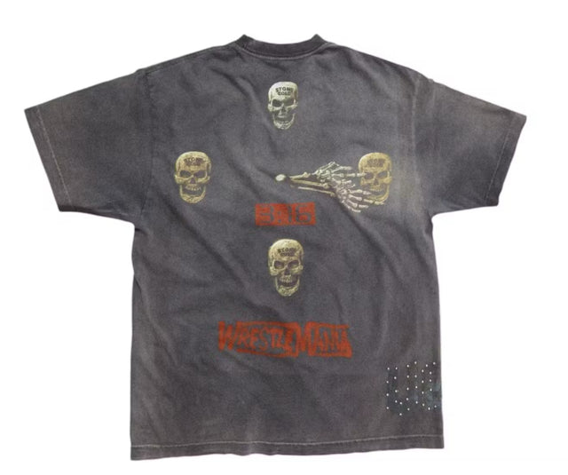 Travis Scott WWE No Bystanders Stone Cold Austin Tee