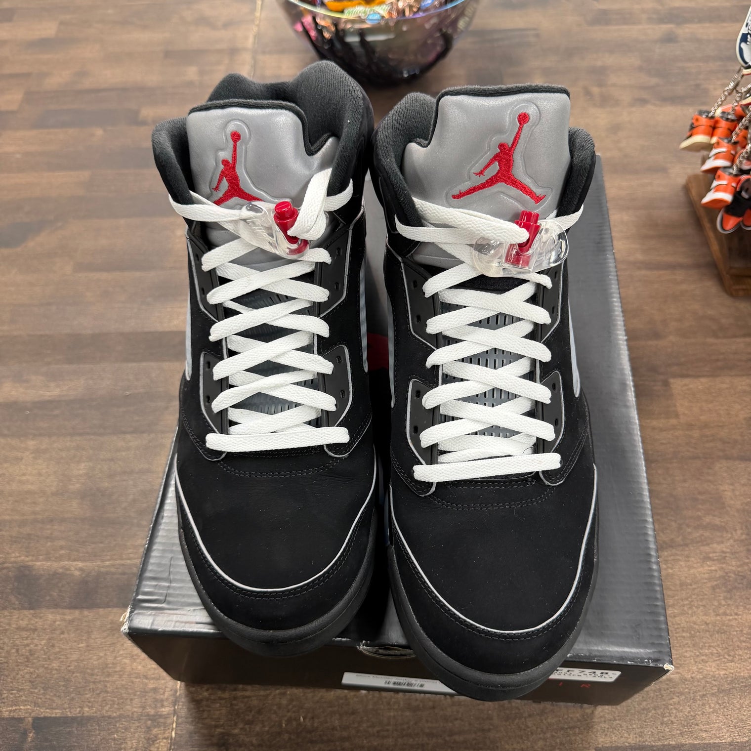 Black Metallic Reimagined Jordan 5 Retro OG (USED)