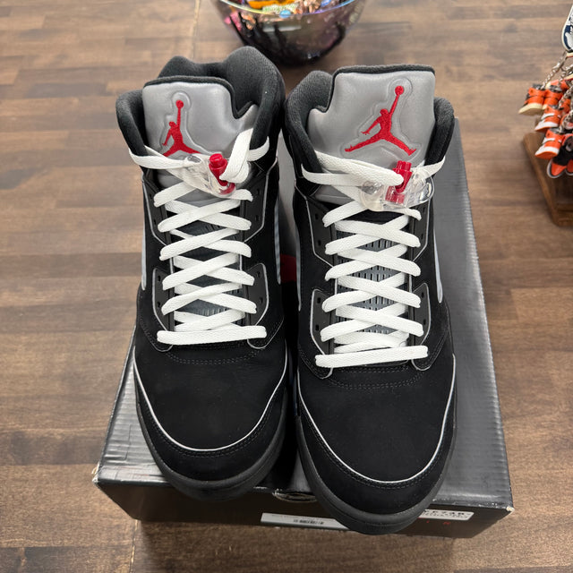 Black Metallic Reimagined Jordan 5 Retro OG (USED)