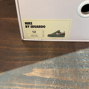 Nike Air Force 1 Low By You 'Canvas, Leather, & Satin Option' Size 12 - aux