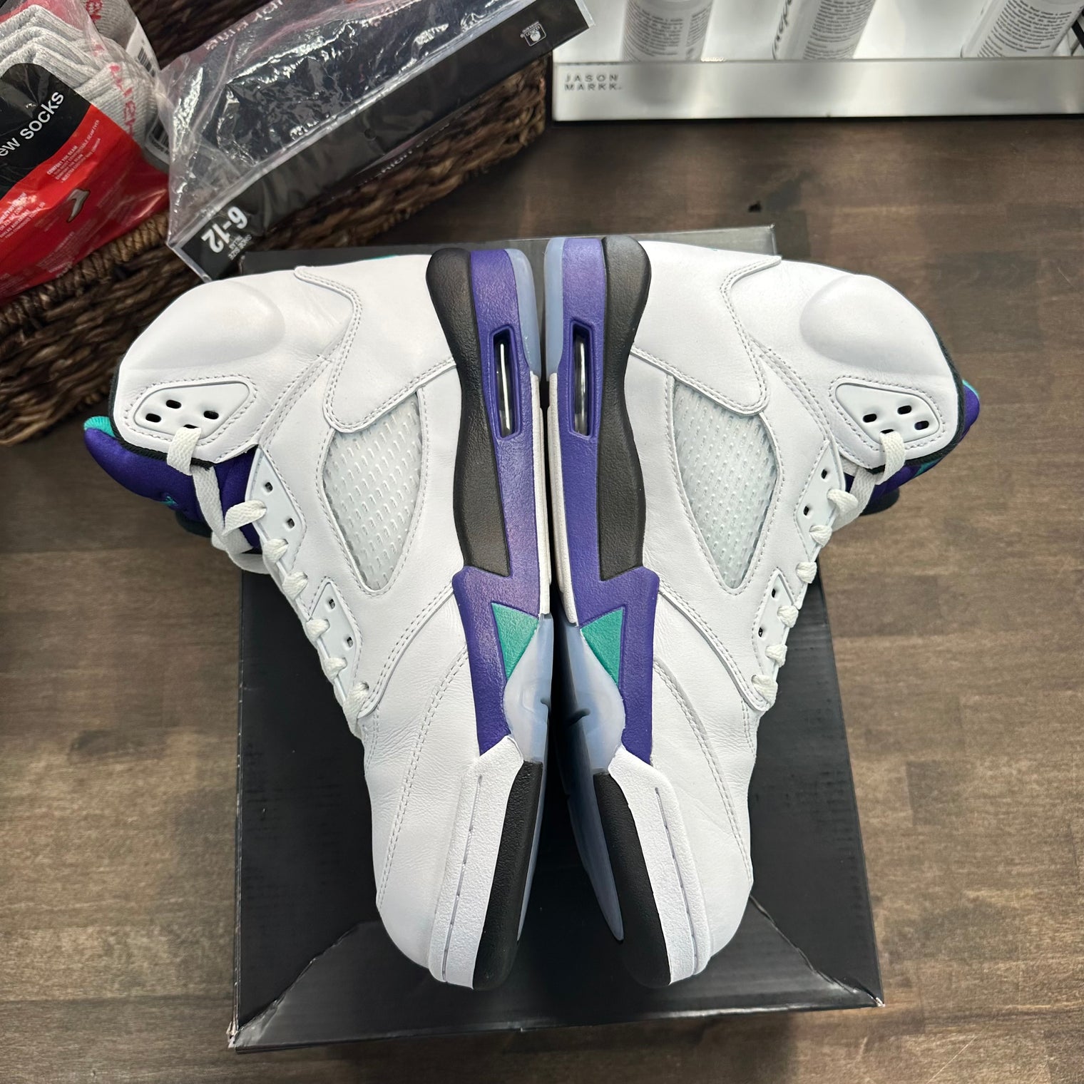 Grape Jordan 5 Retro (USED)