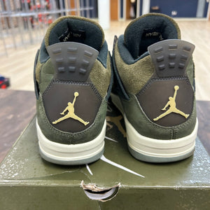 Jordan 4 Retro SE Craft Medium Olive Size 11 (Pre-Owned)