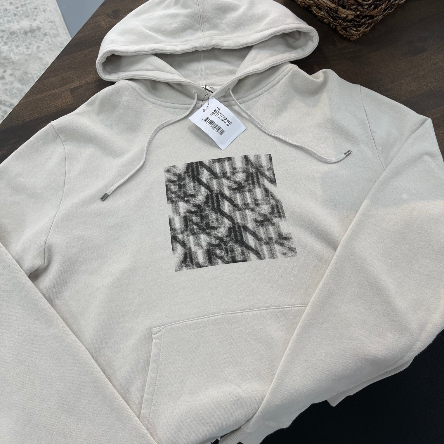 Saint Laurent Distorted Hoodie