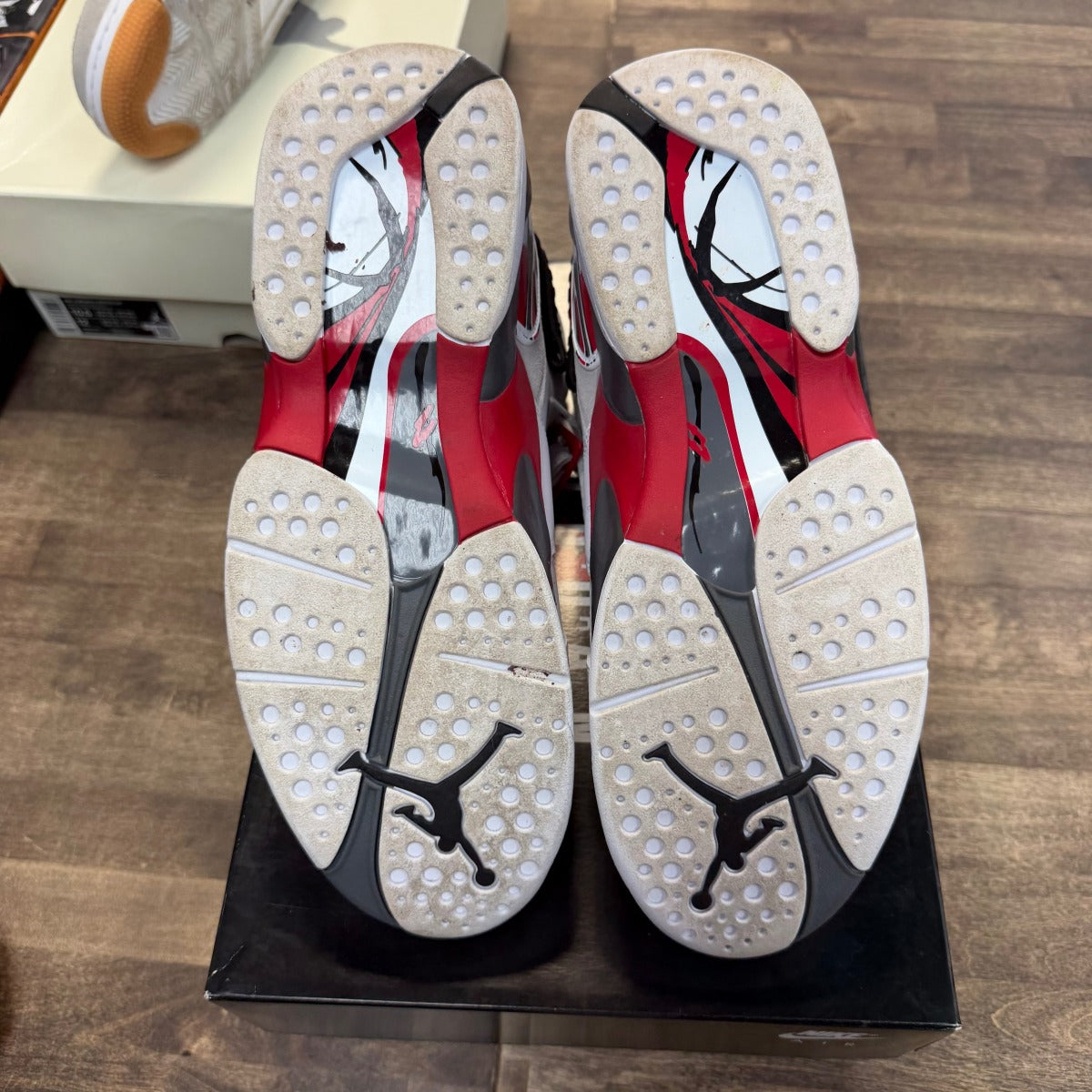 Jordan 8 Retro White True Red (2025) - Image 4
