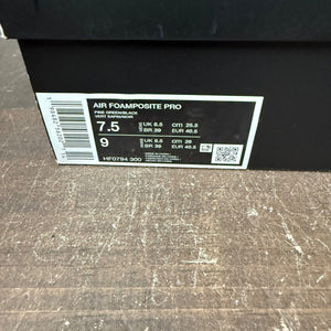Nike Air Foamposite Pro Pine Green (2025) Size 7.5 (Pre-Owned) - aux