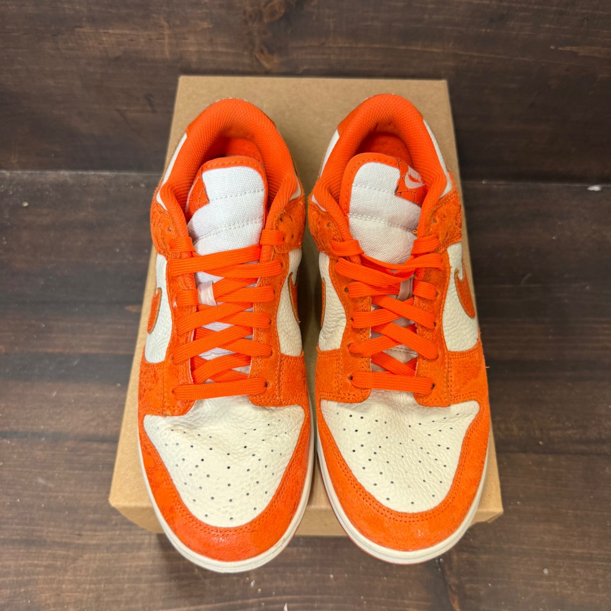 Nike Dunk Low Cracked Orange (Women's) Size 9W (Pre-Owned) - Image 2