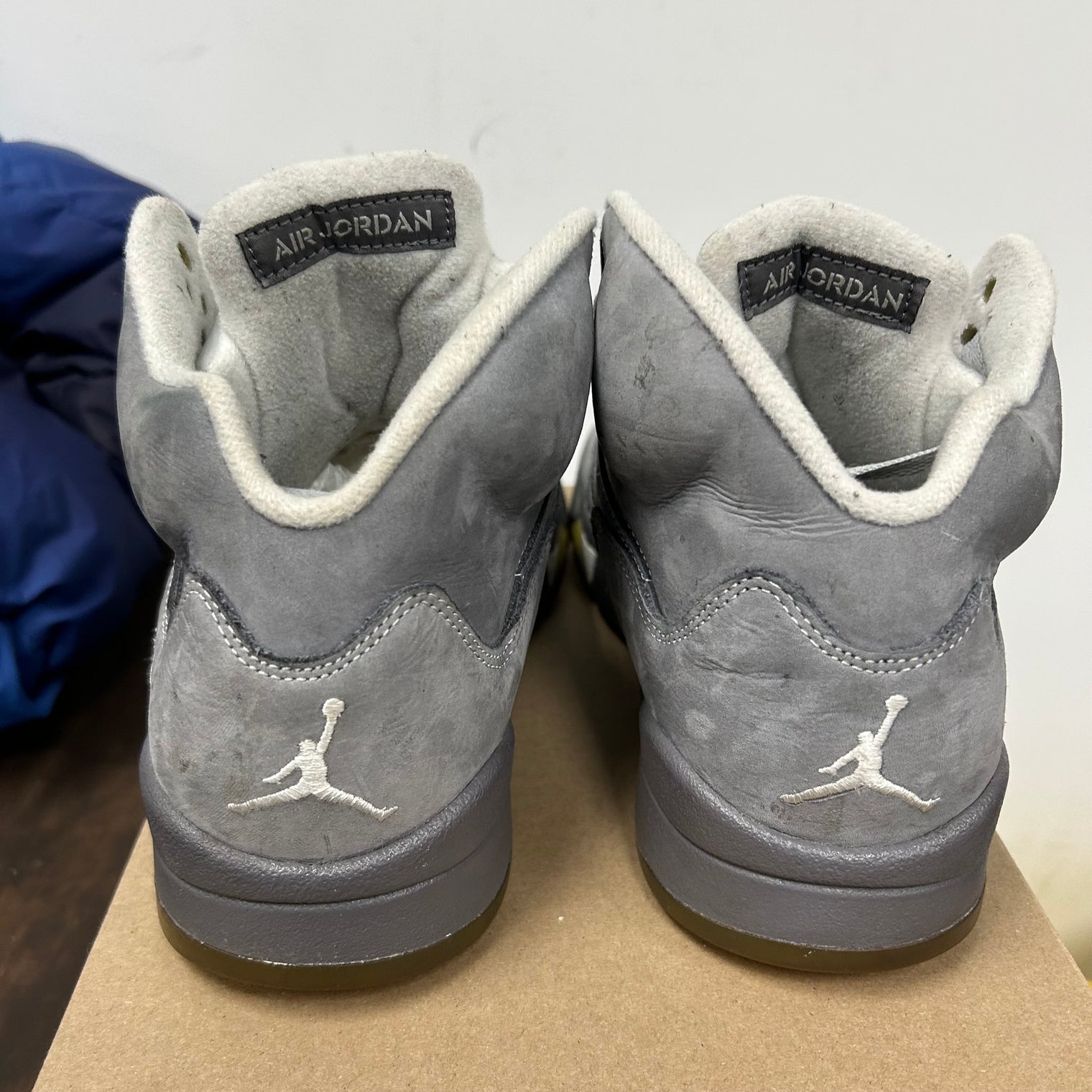 Wolf Grey Jordan 5 (USED, No Box)