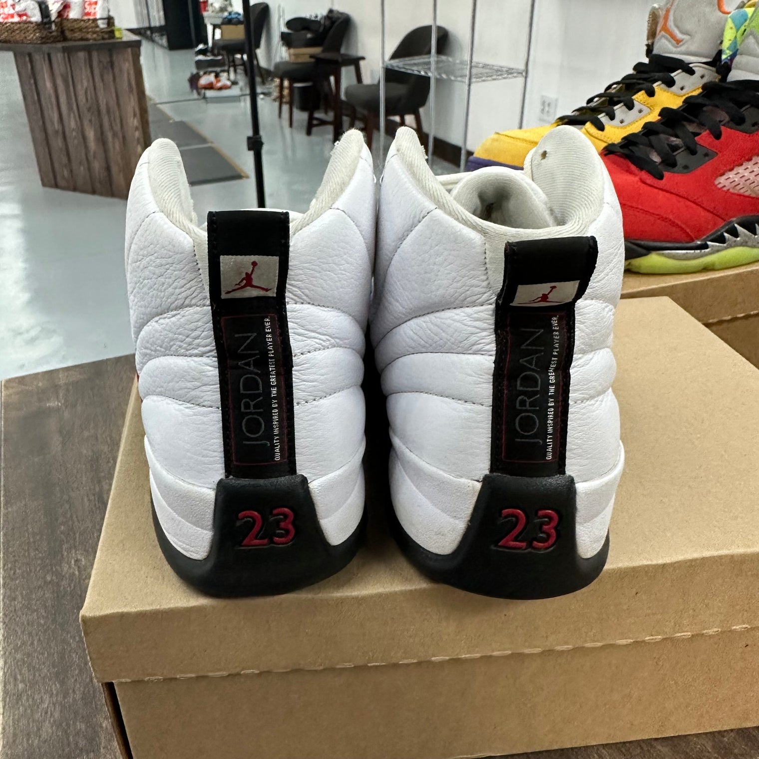 Air Jordan 12 Retro Taxi Flip (USED, No Box)